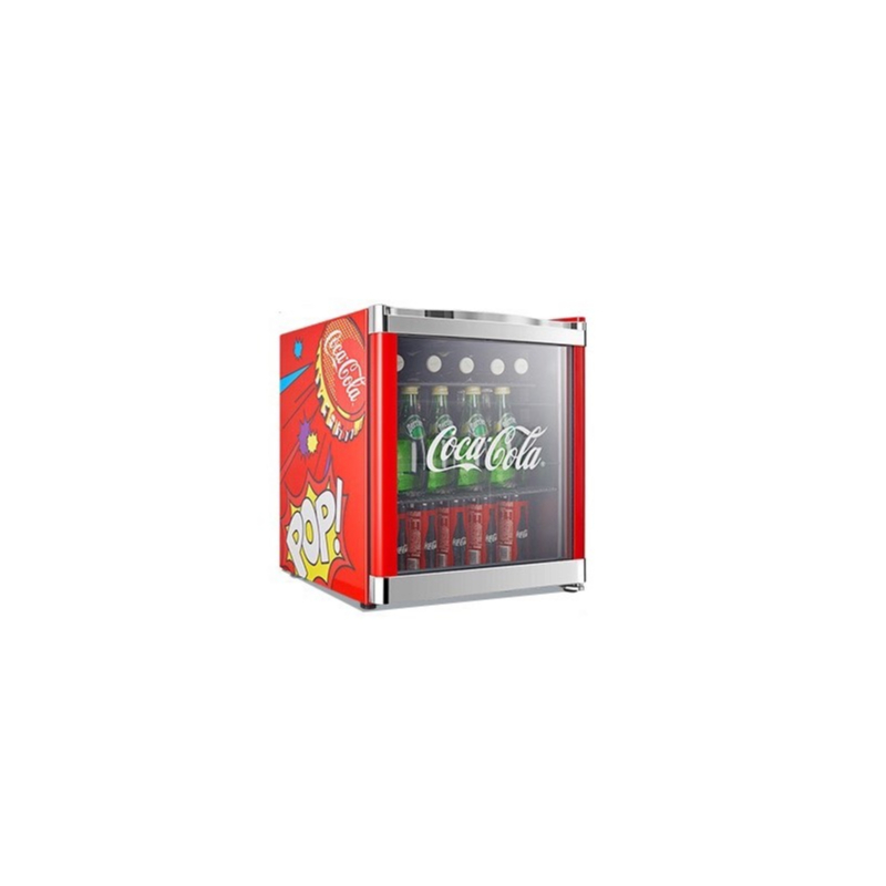 HCK Coca-Cola ตู้เย็นขนาดเล็ก ประตูเดียว ความจุ 42L