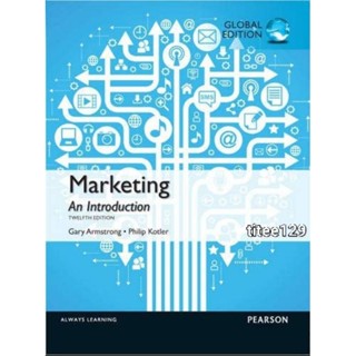 Marketing: An Introduction (Global Edition)