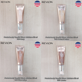 Revlon® PhotoReady Candid Glow Moisture 22 ml เรฟลอน รองพื้นชนิดน้ำ ผิวชุ่มชื้น เปล่งประกาย รองพื้นแต่งหน้า