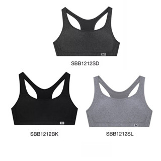 เสื้อชั้นใน Sabina Sport Bra รุ่น Sbn Sport รหัส SBB1212 (BK,SD,SL) สีดำ / เทาเข้ม /เทาอ่อน