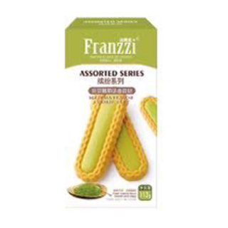 ฟรานซี่ มัทฉะ เฟลเวอร์ คุกกี้ ทาร์ต  l Franzzi Matcha Flavor Cookie Tart 112 g.