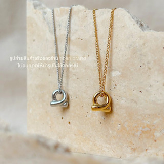 Zoe necklace TINARI stainless silver gold minimal y2k สร้อยคอ สร้อยจี้ ของขวัญ สร้อยผู้ชาย สร้อยคู่ สร้อยสแตนเลส