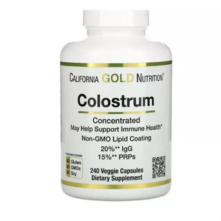 น้ำนมเหลือง California Gold Nutrition 240 Veggie Capsules