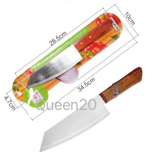 มีดสแตนเลสหั่นเนื้อ​ หั่นผัก​ ปอกผลไม้ ปลายเฉียง ขนาด 7 นิ้ว K193(240)013A125 - รูปที่ 2