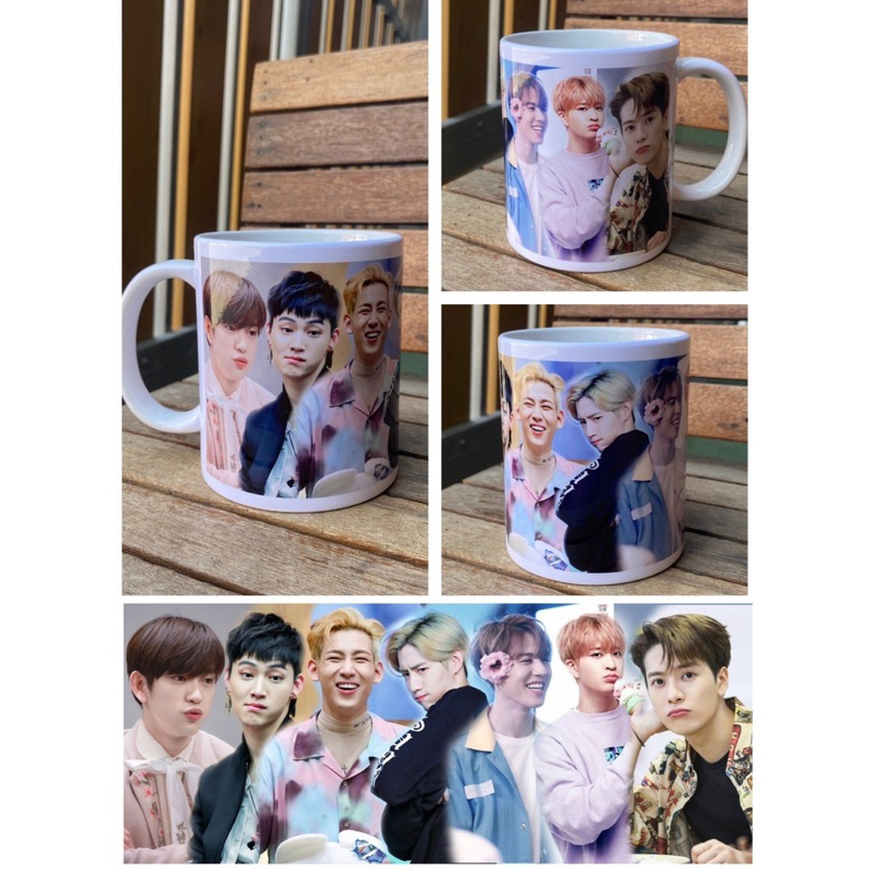 แก้วสกรีน แก้วมัค แก้วเซรามิค รูปรวม Got7-V1