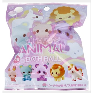 เกลืออาบน้ำ (1ชิ้น ลุ้นข้างใน) yume fuwa aquarium face bath ball ,ห่อชมพู ในห่อมี1ชิ้น ลุ้นข้างใน