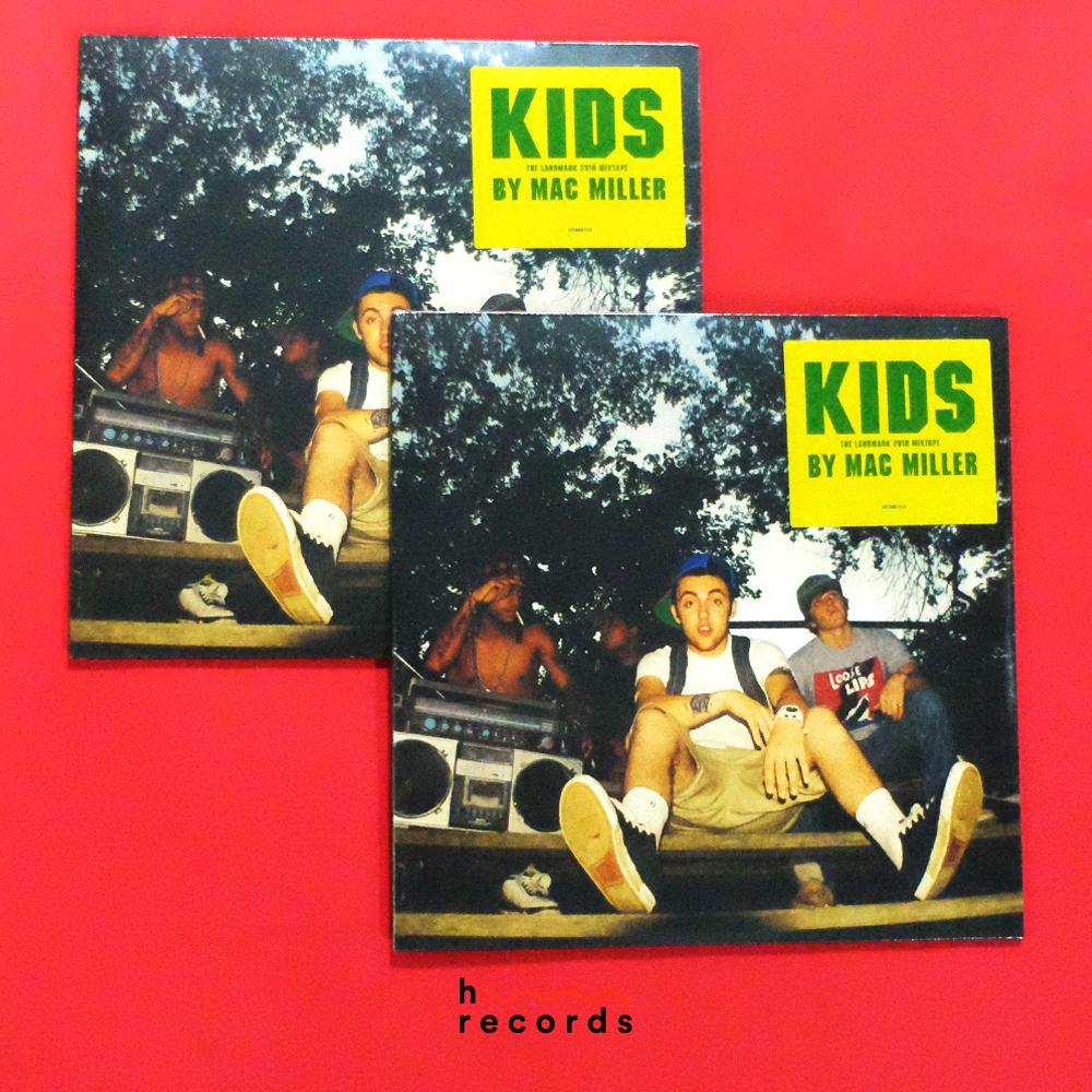 (ส่งฟรี) แผ่นเสียง Mac Miller - K.I.D.S. (Kickin Incredibly Dope Shit) (Black Vinyl 2LP)