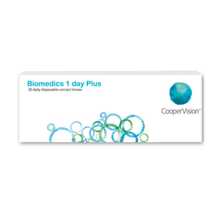 Biomedics 1 Day Plus คอนแทคเลนส์ใส รายวัน 15 คู่