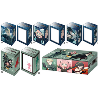 Bushiroad Deck Holder V3 &amp; Storage V2 Spy x Family : Loid Forger, Anya, Yor - กล่องใส่การ์ด