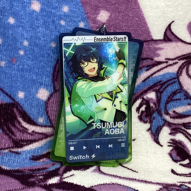 Tsumugi Aoba - Ensemble Stars! - Double-sided Acrylic Keychain C - Limited to China