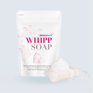 Snail White Whipp Soap.สบู่ทำวิปโฟม ช่วยทำความสะอาดผิวได้อย่างอ่อนโยน ช่วยลดแบคทีเรีย