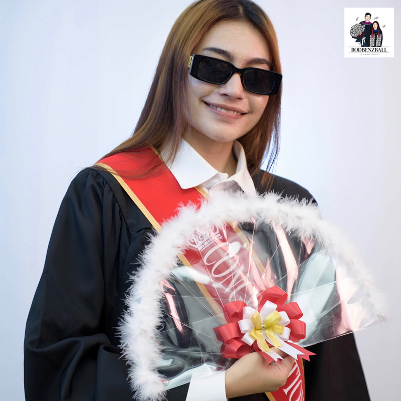 พัดธนบัตร ใส่เงิน แบงก์ 10 ใบ ติดขึ้นมิ้ง ของขวัญรับปริญญา ของขวัญปัจฉิม ของขวัญบัณฑิต - รูปที่ 3