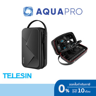 Telesin Portable Storage Bag with expansion Protective Carrying for Action Cam By Aquapro