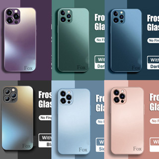 014 AG งานผิวด้าน สีตามเครื่อง พร้อมครอบเลนส์กล้อง สำหรับ iPHONE 14/14pro/14plus/14promax/11promax มี9สี เคสสีพาสเทว