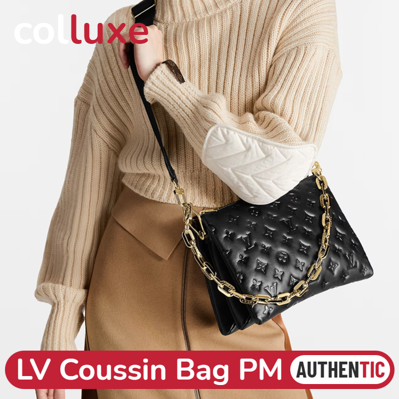 💯ของแท้👜หลุยส์วิตตอง Louis Vuitton กระเป๋ารุ่น Coussin PM 26cm Shoulder Bag กระเป๋าสะพายข้างผู้หญิง