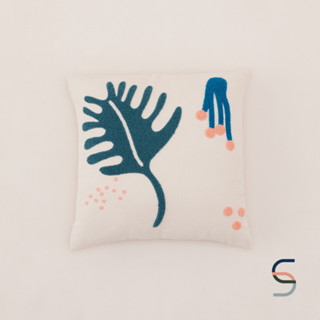 SARABARN Tropical Cushion Cover | ปลอกหมอน ปลอกหมอนทรงสี่เหลี่ยม ปลอกหมอนใบไม้