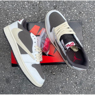 Air Jordan 1 Low “Travis Scott x Fragment Design” ✅ (พร้อมกล่อง/เชือก)