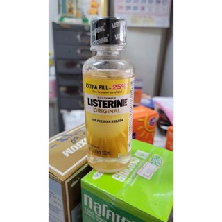 น้ำยาบ้วนปาก listerine original 100ml