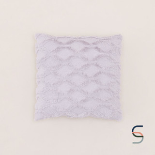 SARABARN Braided Cushion Cover | ปลอกหมอน ปลอกหมอนทรงสี่เหลี่ยม ปลอกหมอนสีเทา