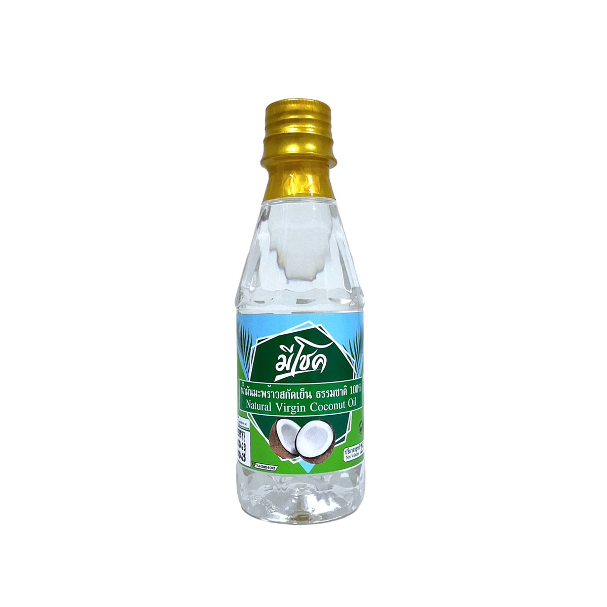 น้ำมันมะพร้าวสกัดเย็น มีโชค 250 มล. Meechok Virgin Coconut Oil 100% ราคาส่ง คุณภาพผ่านมาตรฐานสากล รับประกัน ราคาสุดคุ้ม