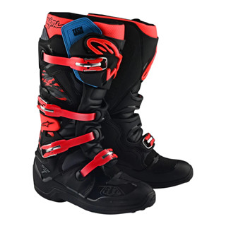 รองเท้า Alpinestars Tech 7 MX Boot Solid Black / Rocket Red 2023