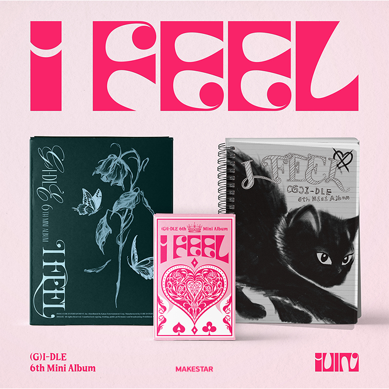 พร้อมส่ง🔥 อัลบั้ม (G)I-DLE gidle - 6th mini album < I FEEL > Photobook Ver.