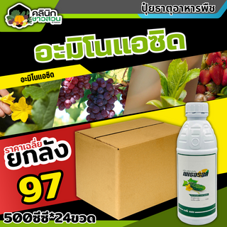 🥬 💥💥 สินค้ายกลัง 💥💥 เมเธอรอล (อะมิโนแอซิด) บรรจุ 1ลัง500ซีซี*24ขวด แตกยอดใหม่ ขยายผล ฟื้นต้น