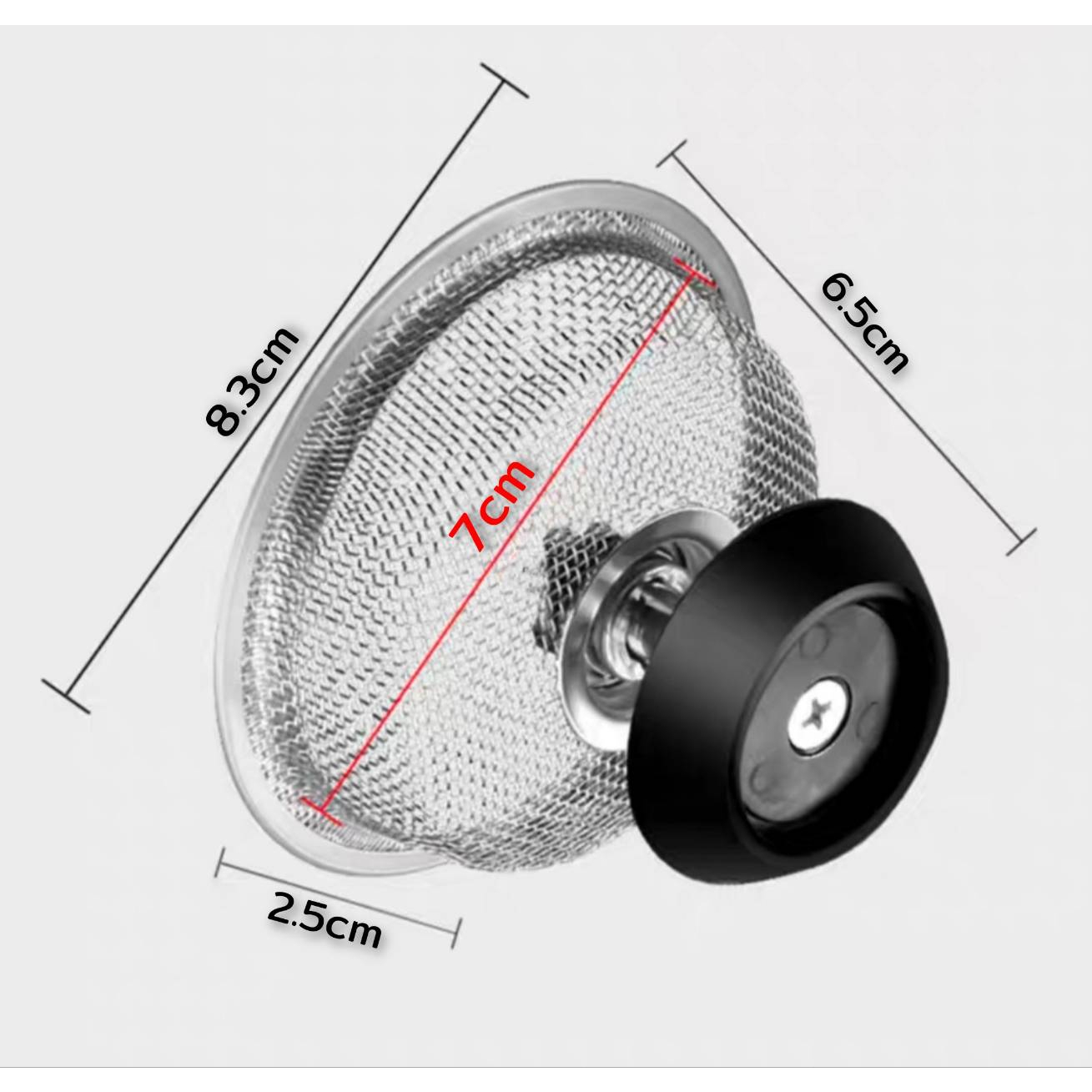 ที่กรองเศษอาหาร ตะแกรงกรอง เศษอาหาร  อ่างล้างจาน สแตนเลส รูตะแกรงถี่ CH0055 CH0056 CH0173 💥โปรดอ่านรายละเอียดก่อนซื้อคะ - รูปที่ 4