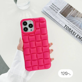 🩷ช่องชมพู เคสสีชมพู เคสชมพู Y2K เคสสี Hot Pink เคสมือถือ เคสโทรศัพท์