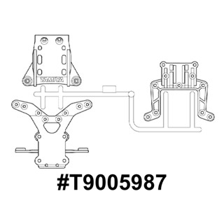 TAMIYA AM 9005987 C Parts for DT-02