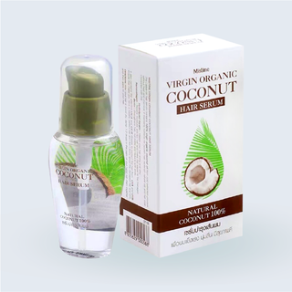 Mistine Virgin Organic Coconut Hair Serum (35ml)เซรั่มน้ำมันมะพร้าวสกัดเย็น ช่วยเคลือบบำรุง ให้เส้นผม