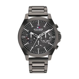 TOMMY HILFIGER Lance รุ่น TH1710519 นาฬิกาข้อมือผู้ชาย สายสแตนเลส Gunmetal หน้าปัด 46 มม.