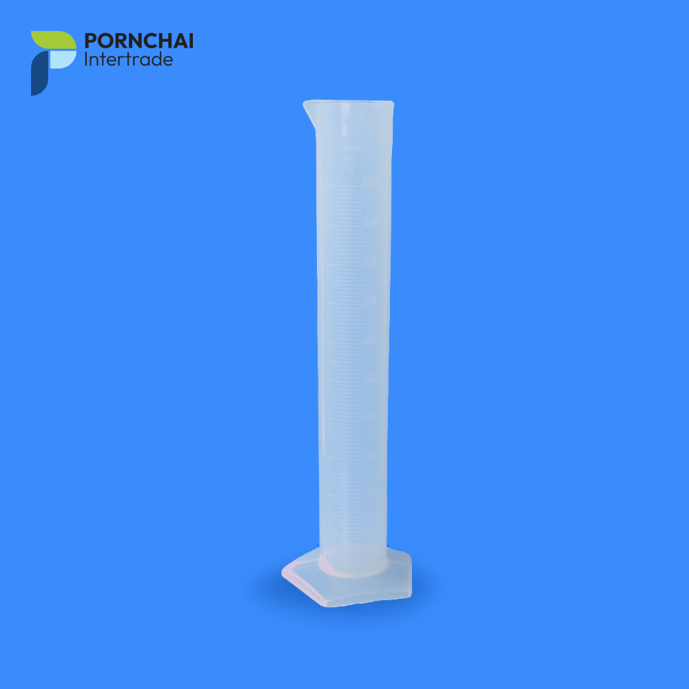 กระบอกตวงพลาสติก ฐานรูปหกเหลี่ยม ขนาด 250 /500 /1000 มิลลิลิตร KARTELL