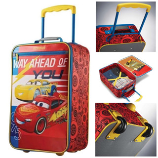 กระเป๋าล้อลากเด็ก ยี่ห้อ American Tourister ลายคาร์ Cars Mcqueen Carry on Case