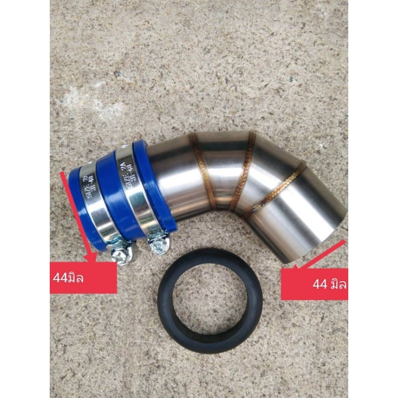 ท่อกรองเลส LEAD-125 แถมยางกันน้ำ
