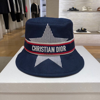 New! Dior bucket hat navy