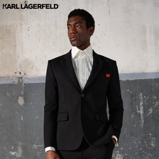 KARL LAGERFELD - TAILORED PUNTO JACKET 235M1400 เสื้อสูท