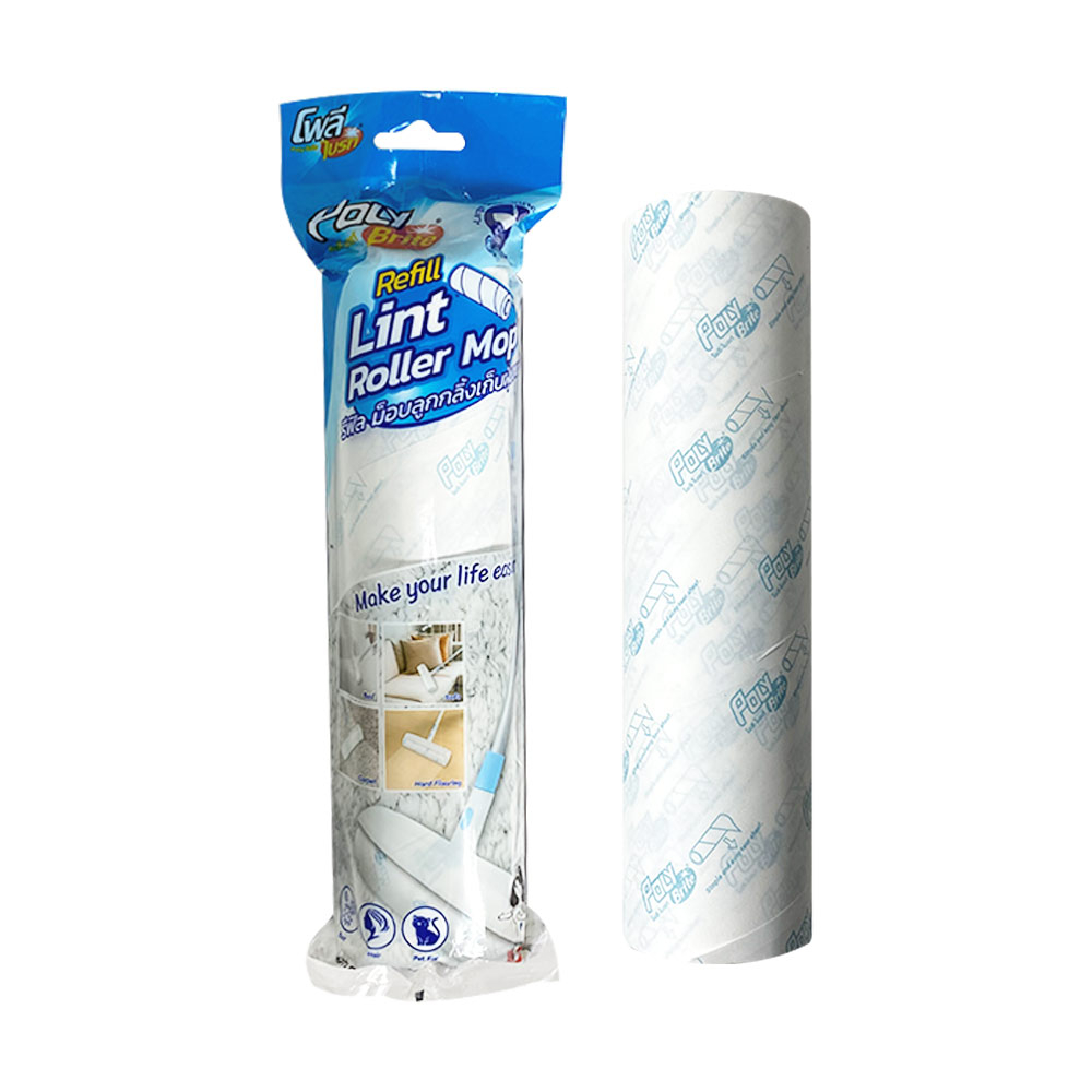 Poly-Brite โพลี-ไบรท์ รีฟิล ม็อบลูกกลิ้ง รุ่นหน้ากว้าง 23.5 ซม.