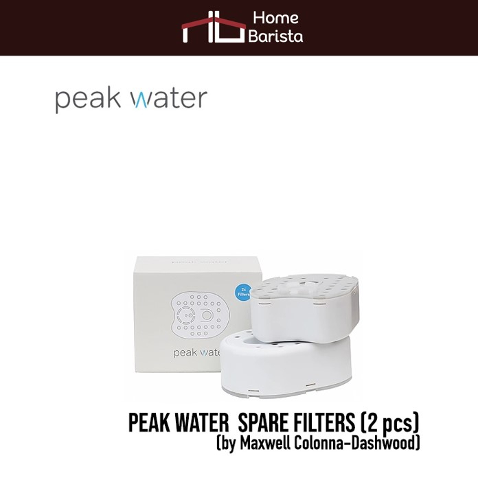Home Barista Peak Water - Spare Filters (2-pcs) (ไส้กรองน้ำ)