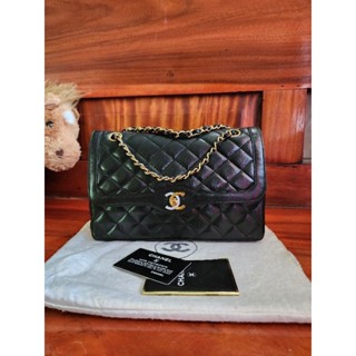 Chanel classic double flap cc twotone  vintage bag