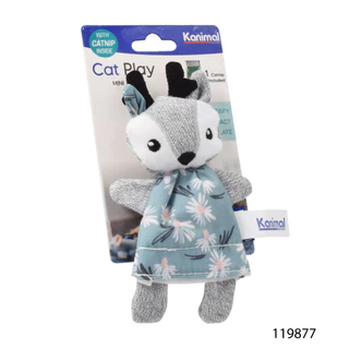 Kanimal Cat Toy ของเล่นแมว ของเล่นตุ๊กตา ยัดไส้ Catnip กัญชาแมว สำหรับแมวทุกสายพันธุ์ ขนาด 7.5x13.5 ซม.