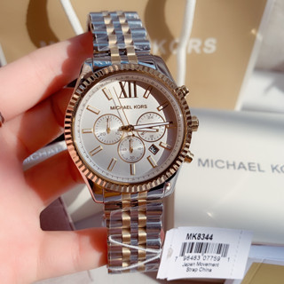 Michael Kors Lexington Chronograph White Dial Mens Watch MK8344 -45mm