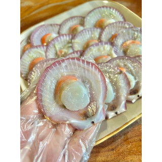 หอยเชลติดฝา500กรัม(1ลังใส่ได้1-6เเพ็ค)ค่าส่ง180บาท