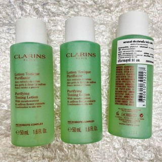 Clarins Purifying Toning Lotion with Meadowsweet &amp; Saffron flower 50 ml