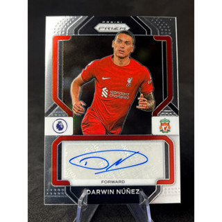 การ์ดลายเซ็น นูเนซ ลิเวอร์พูล , 22-23 Panini Prizm EPL DARWIN NUNEZ Auto Prizm Liverpool