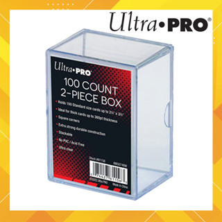 กล่องเก็บการ์ด 100 ใบ 2-Piece 100-Count Clear Card Storage Box