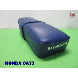 HONDA CA77 DOUBLE SEAT COMPLETE “BLUE”  //  เบาะ เบาะมอเตอร์ไซค์ สีน้ำเงิน สินค้าคุณภาพดี