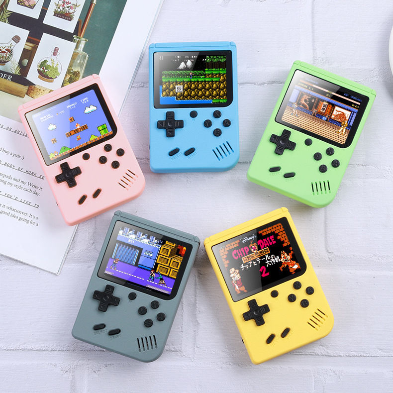 เกมบอย เกมกด gameboy เกมส์ เครื่องเกม เกมส์กด 3 นิ้ว ต่อเข้า TV ได้ พร้อม 500 เกมฮิต