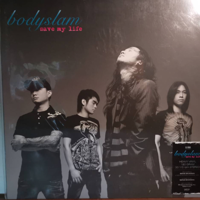 แผ่นเสียง LP Bodyslam อัลบั้ม  Save My Life ( รันนัมเบอร์ )