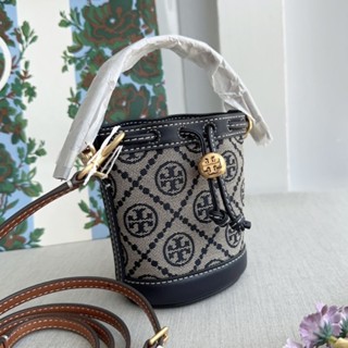 Tory burch Micro T Monogram Bucket Bag ของแท้100% แม่ค้าคนไทยค่ะ